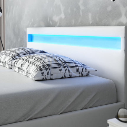 UNICORN Paris Double Bed - White - 160x200 cm