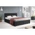 UNICORN Double Bed Suente - Black - 160x200 cm
