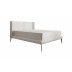 UNICORN Taisoon Double Bed - White - Teddy Fabric - 160x200 cm
