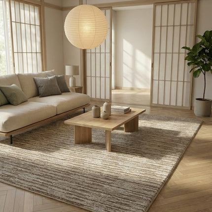Liva – Taupe vloerkleed