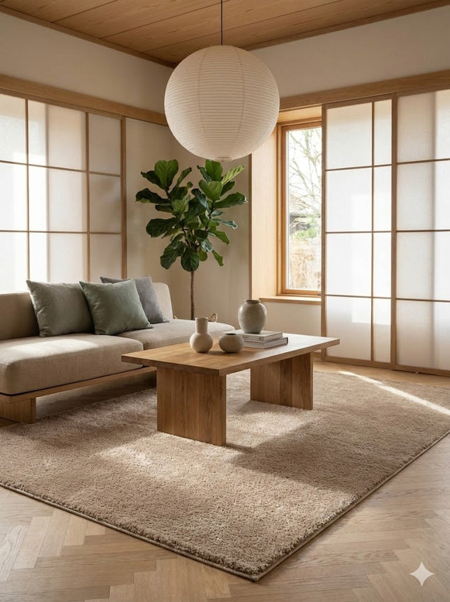 Asta – Beige vloerkleed