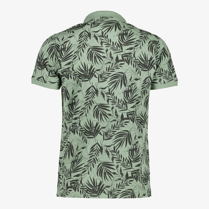 UNICORN Men's unsigned polo with floral print green S M L