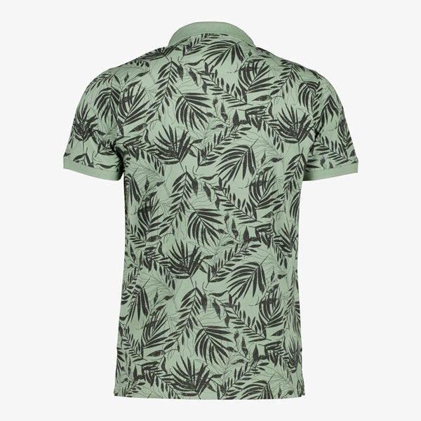 UNICORN Men's unsigned polo with floral print green S M L