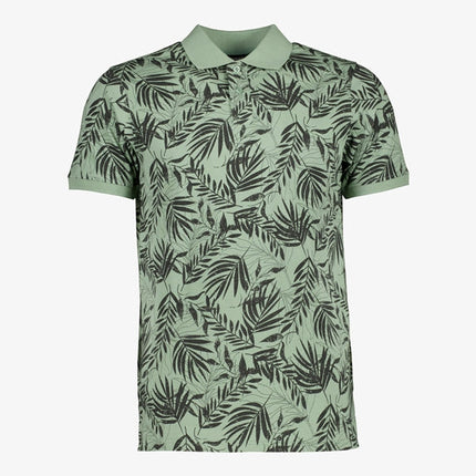 UNICORN Men's unsigned polo with floral print green S M L