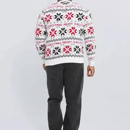 UNICORN Men's sweater Christmas white xxl xxxl xxxxl xxxxxl