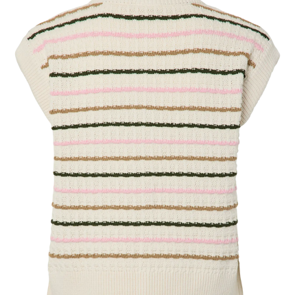 YAS Nilo knit spencer pristine