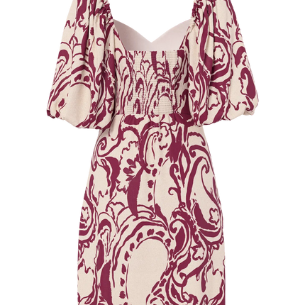 YAS Fleur dress pristine
