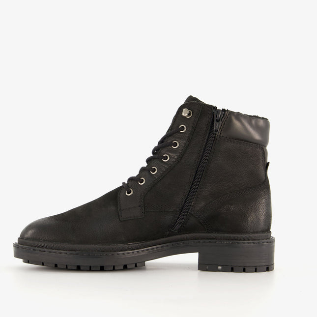 UNICORN leather men's lace-up boots black 40 41 42 43 44 45 46