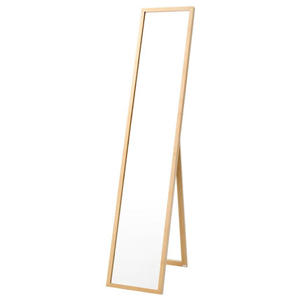 UNICORN Värsnäs Standing mirror, bamboo, 30x150 cm