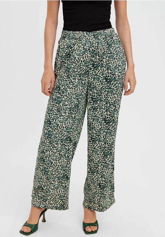 UNICORN Women's long trousers plant print xs s m l xl