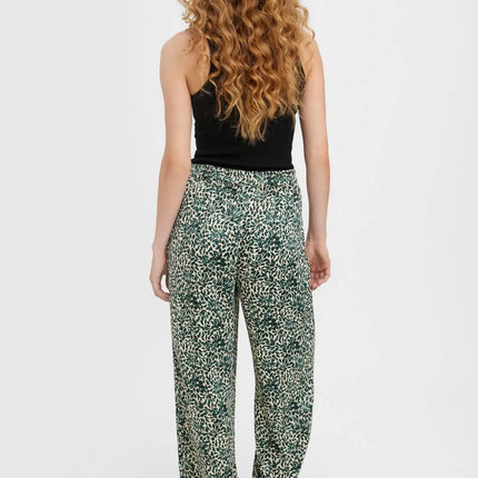 UNICORN Women's long trousers plant print xs s m l xl