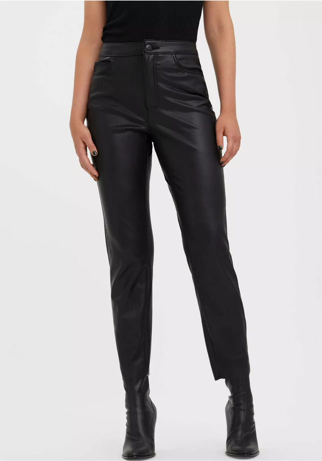 UNICORN Women's leather trousers black 30 32 34