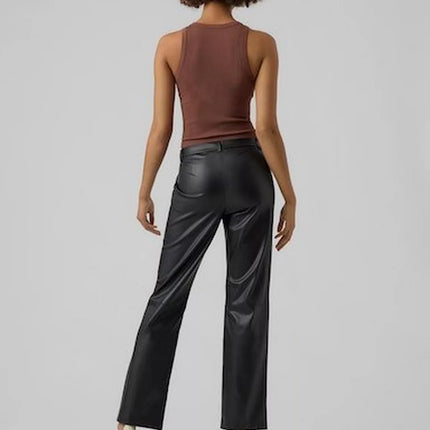 UNICORN Women's leather trousers black XS S M L XL