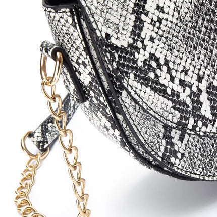 UNICORN Women's shoulder bag black and white
