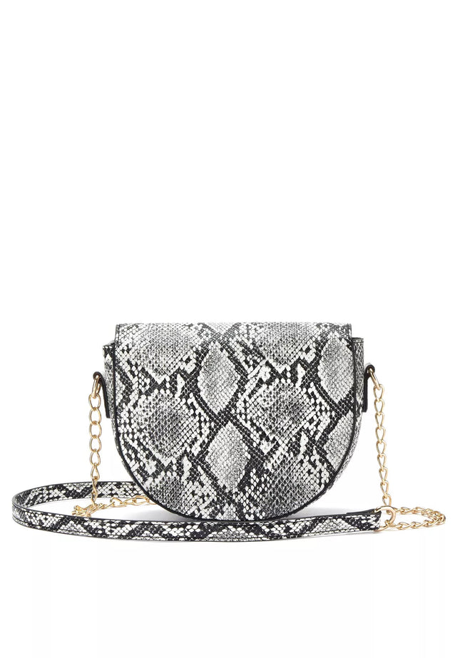 UNICORN Women's shoulder bag black and white