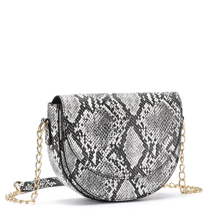 UNICORN Women's shoulder bag black and white