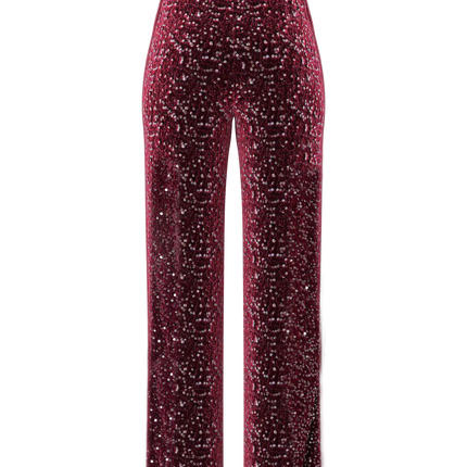 Kam wide jeans red sport stripes