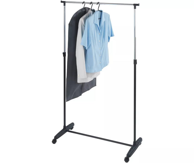 UNICORN Clothes rack black height adjustable Width 90 cm Depth 38 cm Height 103 cm