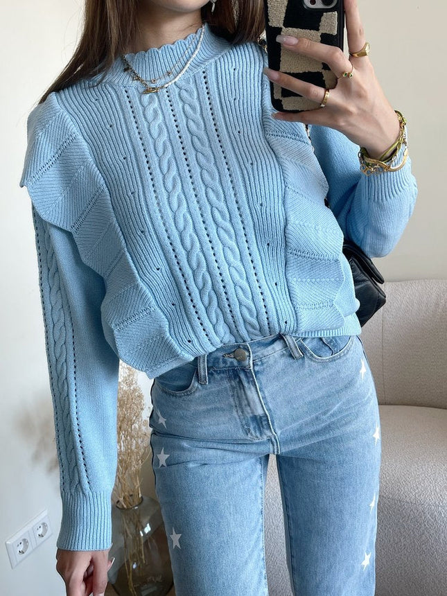 UNICORN Women's sweater blue s m l