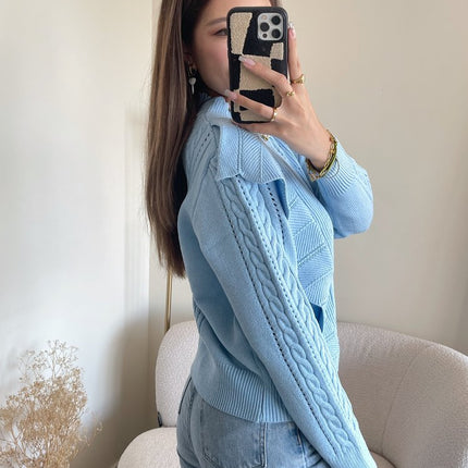 UNICORN Women's sweater blue s m l