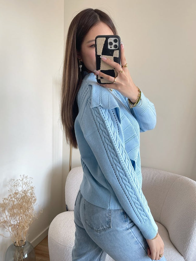 UNICORN Women's sweater blue s m l