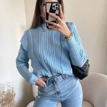 UNICORN Women's sweater blue s m l