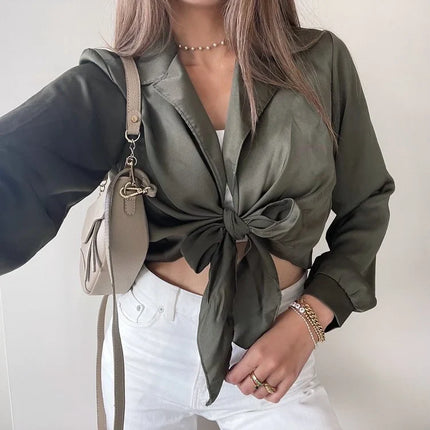UNICORN Women's shirt top green beige s m l