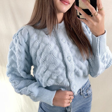 UNICORN Women's sweater light blue s m l