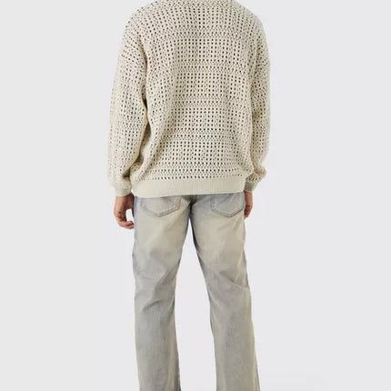 UNICORN Men's sweater airy beige xs s m l xl